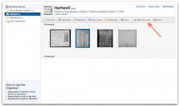 Geni Tip: Convert Photos to Documents