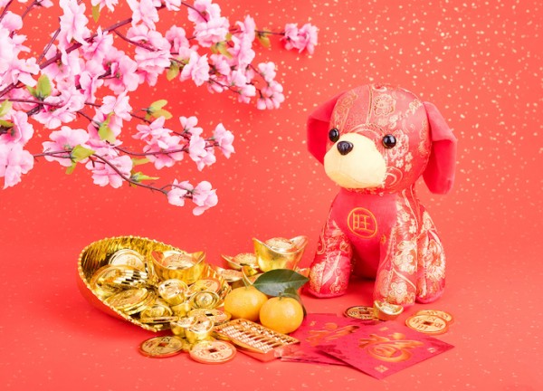 Tradition Chinese cloth doll dog,2018 is year of the dog